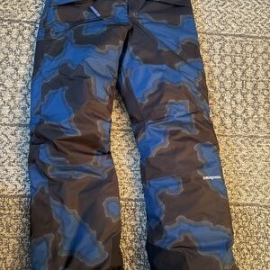 Patagonia Casual snowpants Blue and Black